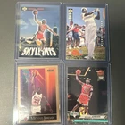 Michael Jordan NBA Vintage Trading Card Lot 4 Upper Deck SkyBox Topps 1990 1994