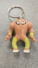 VINTAGE POKMEON HITMONLEE KEYCHAIN BURGER KING HAPPY MEAL TOY 1999