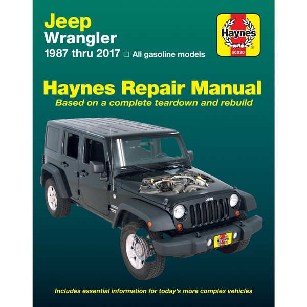 Jeep Wrangler 1987-2017 USA US Kanada Import Werkstatthandbuch Haynes-image