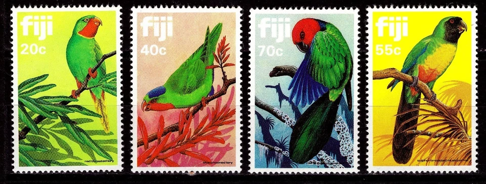 Pájaros - Fiji 1983 Michel 651 - 654 MNH. - Imagen 1 de 1