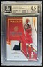 2023-24 Panini Immaculate Scoot Henderson Materials RC Patch Gold #/10 BGS 8.5