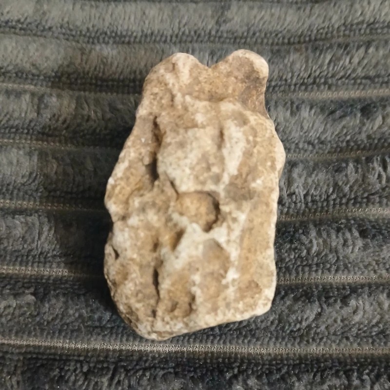  Ancient Many Faced Hag Stone Effigy Primitive Worked Portable Rock Art Artifact