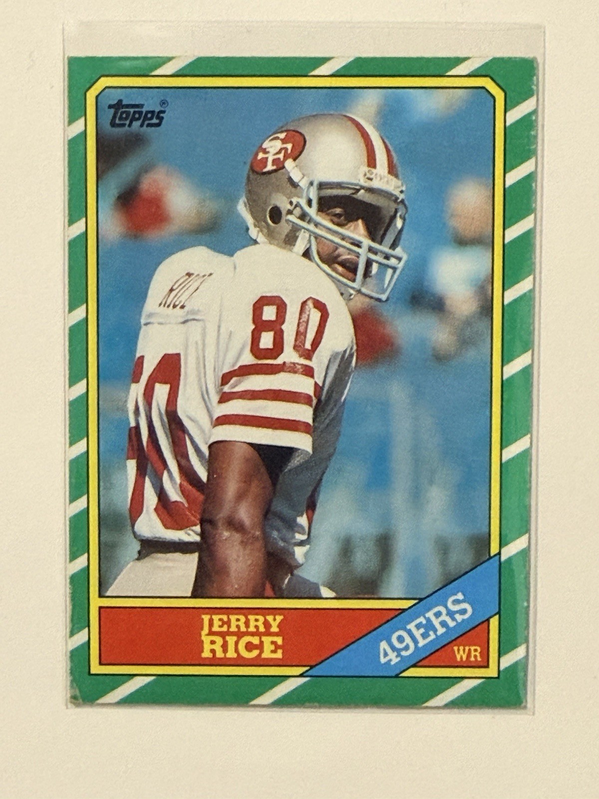 1986 Topps - Jerry Rice #161 (RC)