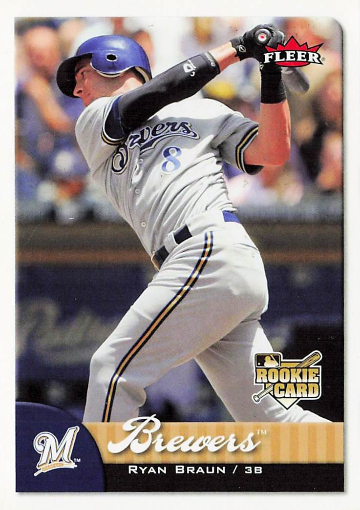 2007 Fleer #418 Ryan Braun