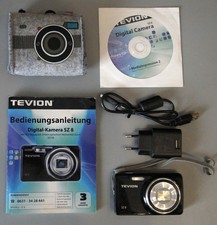 Tevion Digital-Kamera SZ 8 , 16 Megapixel, mit 8-fach optischem Weitwinkelzoom