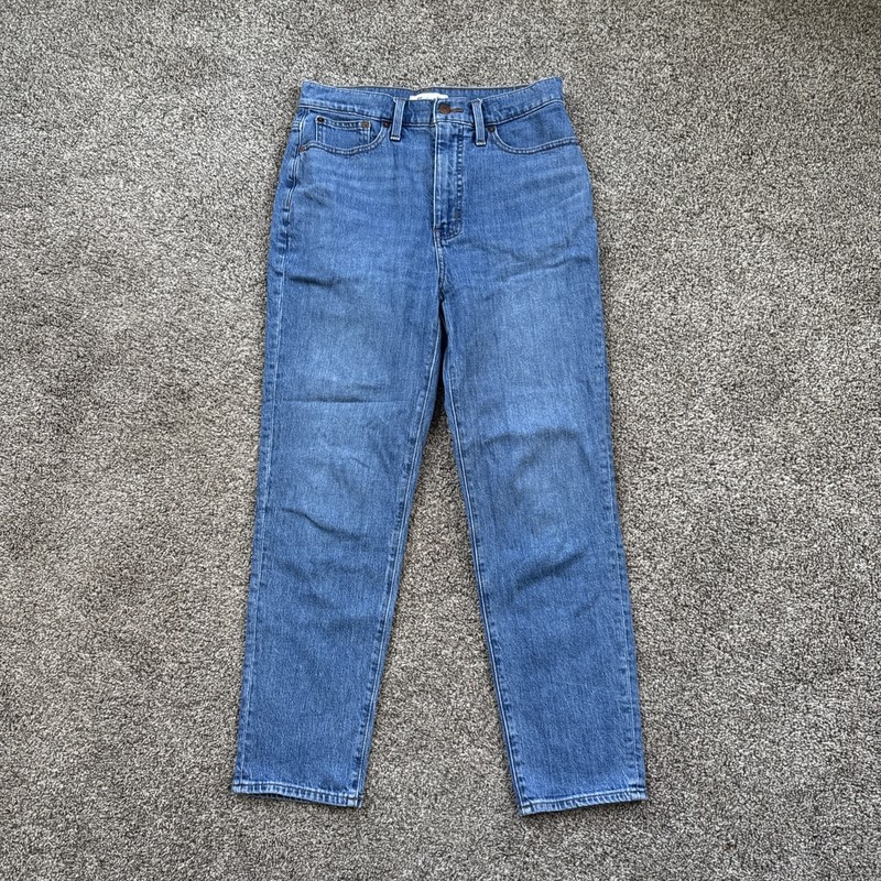 Madewell The Mom Jean Women’s Size 28 Mint Condition Medium Wash