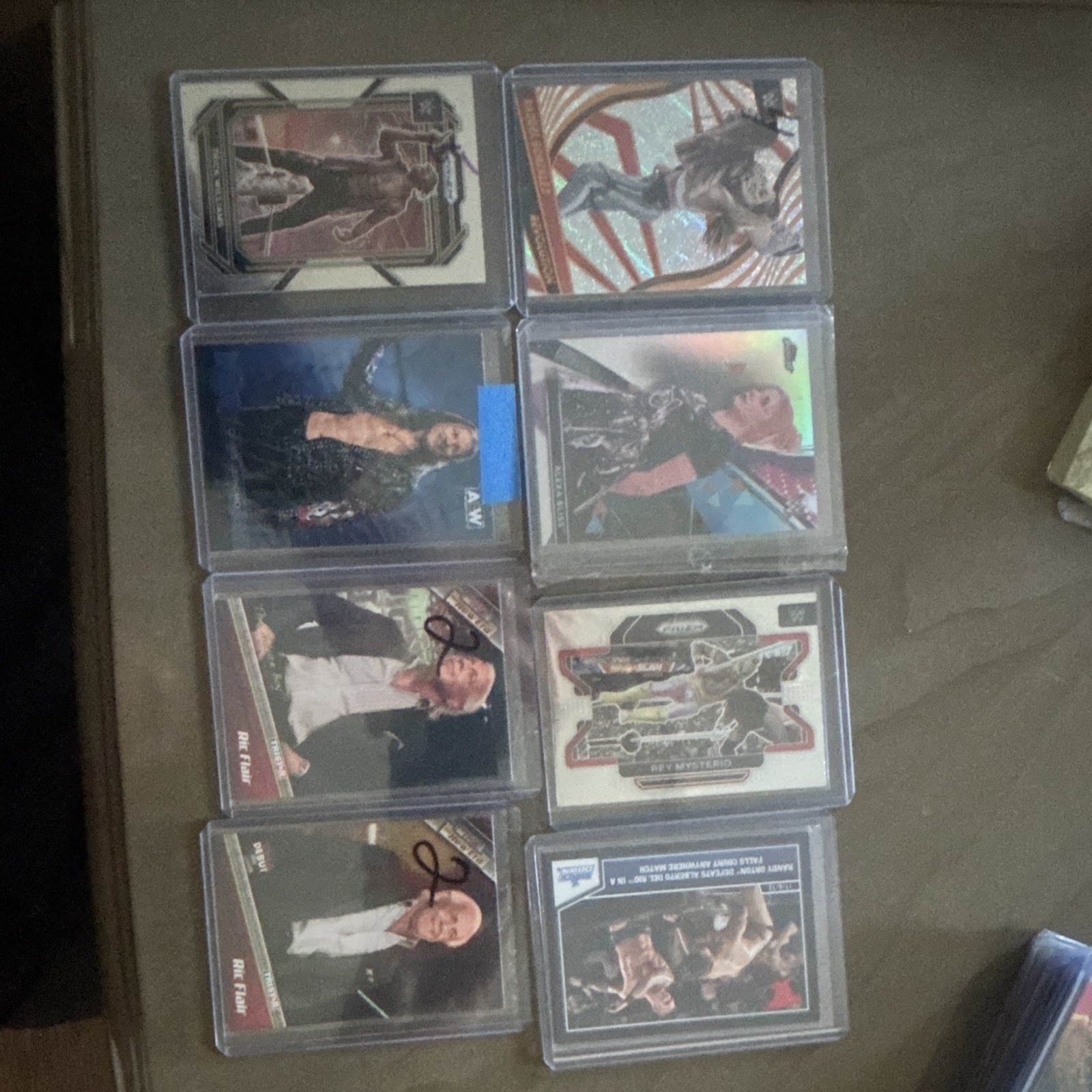 Swu Rey Deck Topps WWE/Upper Deck AEW 25-Card Lot 2021 Undertaker Rey Mysterio ...