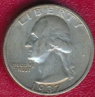 1937-S SILVER WASHINGTON QUARTER *VERY FINE** FREE SHIPPING!