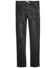 Ring of Fire Tumble Skinny-Fit Stretch Destroyed Jeans Big Boys 10 Carbon