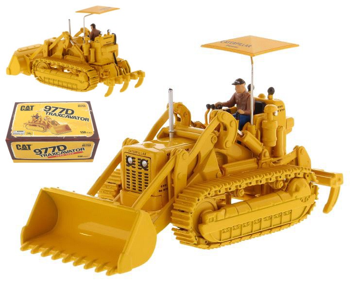 Modellino Diecast Master CAT 977D TRAXCAVATOR 1:50 modellismo statico