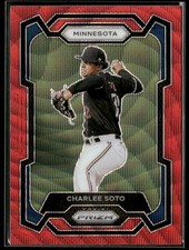 2024 Panini Prizm #230 Charlee Soto Ruby Wave Prizms