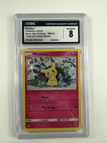 Mimikyu graded CGC 8 for sale on eBay