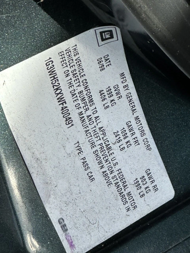 Motor limpiaparabrisas compatible con 97-05 CENTURY 1415993 Foto 4 de 4