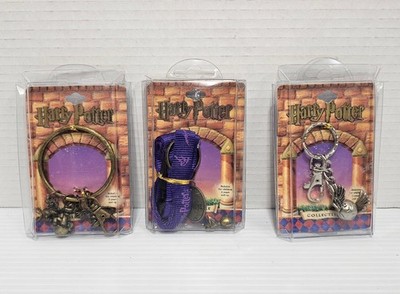 Starline Harry Potter Keychain Lanyard Lot Golden Snitch Hedwig Lot Of 3 Vtg...