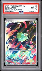 Bulbasaur 133/132 Mega Evolutions Illustration Rare