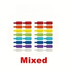 Reusable Waterproof Cable Labels Color Coded Organizer Straps Cord Tags Set