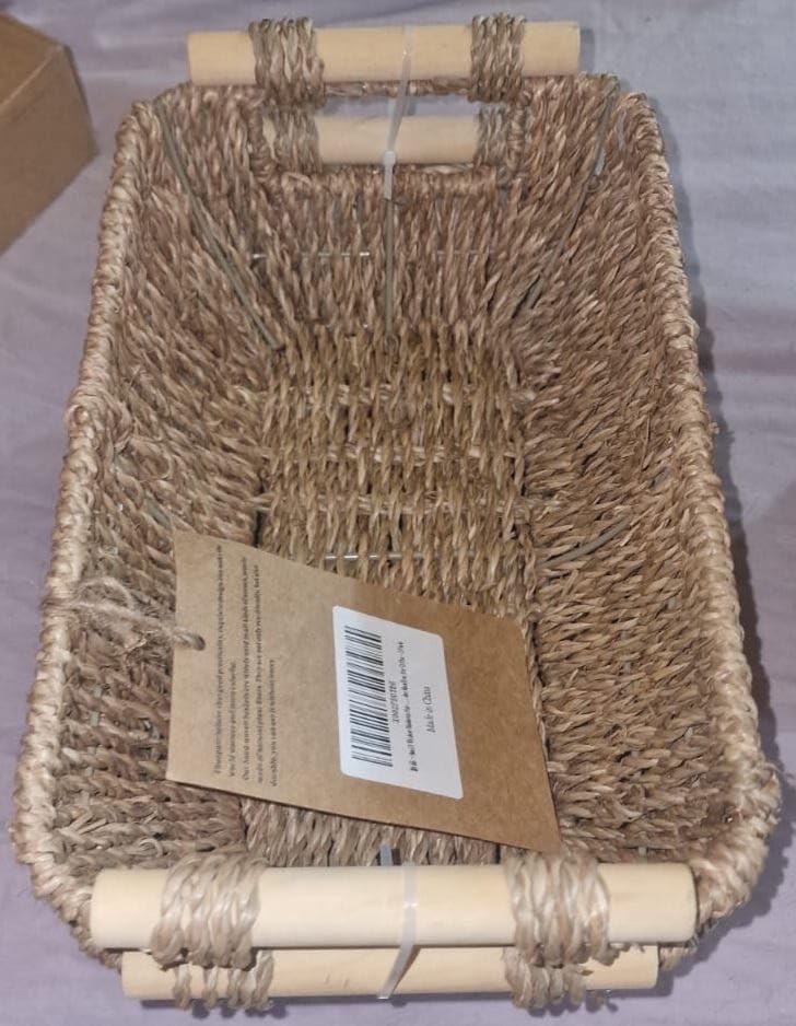 Small Wicker Baskets, 2-Pack Size S