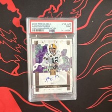 Aaron Rodgers 2025 Gold Impeccable On Card Auto Autograph Green Bay Packers /10