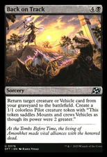 Back on Track Aetherdrift MTG NM+