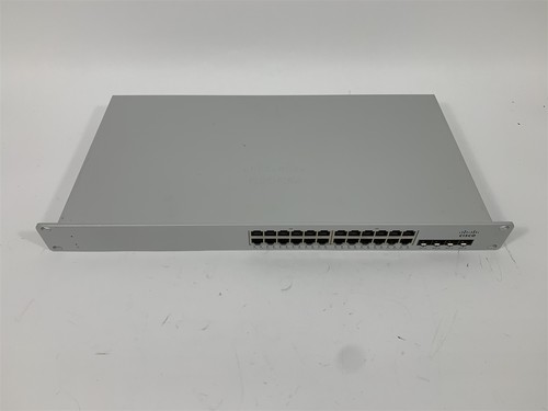 Cisco Meraki MS225-24-HW 24-portowy przełącznik GBE SFP + bez PoE nieodebrany - Zdjęcie 2 z 9