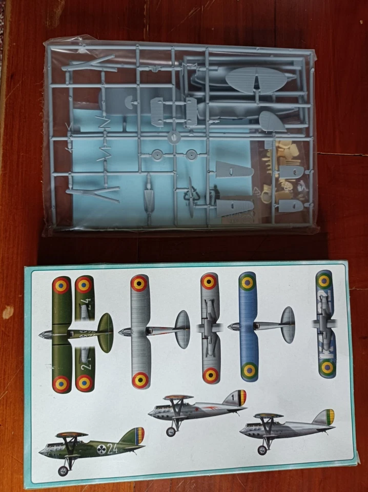 Azur  Nieuport NiD 72 1/72   Sigillato Sealed Belgian Brazil, Romania - Immagine 2 di 3
