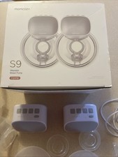 Momcozy S9 Double Wearable Breast Pumps Complete Open Box