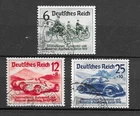 1939 GERMANY 3rd Reich MICHEL Stamps No. 686-688 Used