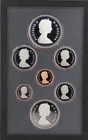 1984 Royal Canadian Mint 7 Coin Double Dollar Proof Set - Silver .500