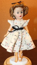 VTG 1957 10" high heel fashion doll CIRCLE P COTY Little Miss Revlon competeter