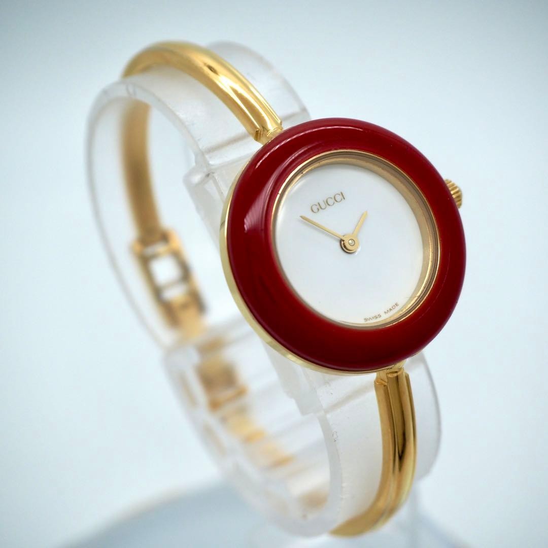 ヴィンテージGUCCI 腕時計　1100-L GUCCI CHANGE BEZEL 1100-L WOMEN WATCH 12 COLORS WITH PAPERS & ORIG