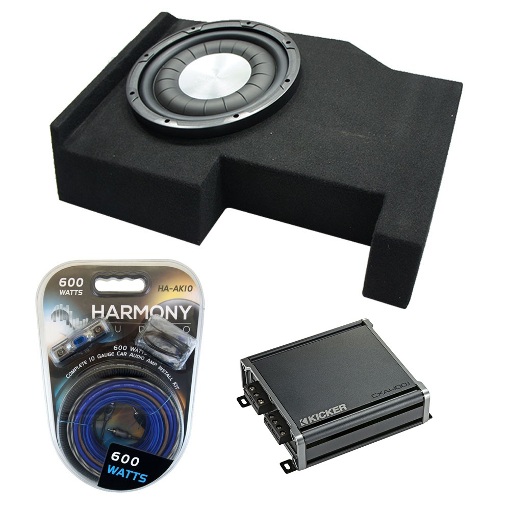 2014 Chevy Silverado Crew Cab Single 12 Sub Box with CXA4001 Amp