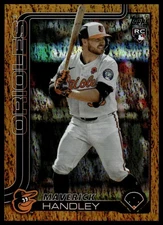 2025 Topps Update #US274 Maverick Handley Gold Shimmer Foil #/50