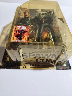 McFarlane Toys Movie Maniacs 4 Terminator 2 T-1000 Action