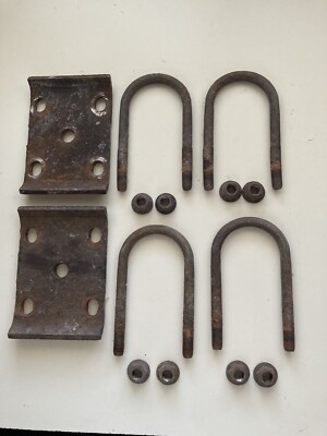 Jeep YJ Wrangler OEM Dana 35 Rear Axle U-Bolt Mounting Plates 87-95 94 93 92 91