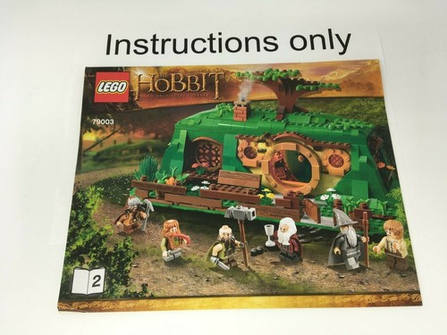 ONLY instruction books 1-2 Lego 79003 An Unexpected Gathering The Hobbit Journey - Picture 2 of 2