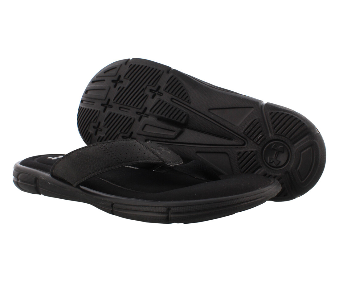 under armour men's ignite ii thong flip flops