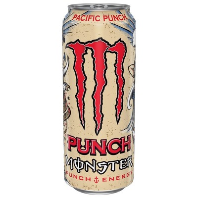 24 x Monster - Energy Drink Pacific Punch Einweg - 500 ml Dose