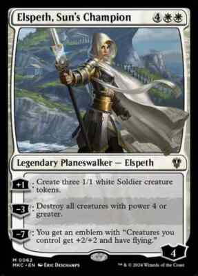 #ad Elspeth Sun#x27;s Champion 62 NM Commander: Murders at Karlov Manor MTG $2.99