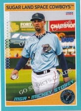 2023 Sugar Land Space Cowboys Mickey Storey Houston Astros MGR Minor League