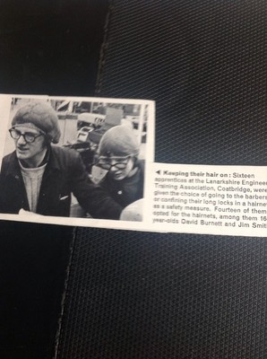 M7-2 Ephemera 1970 Bild David Burnett Jim Smith Coatbridge Lanarkshire