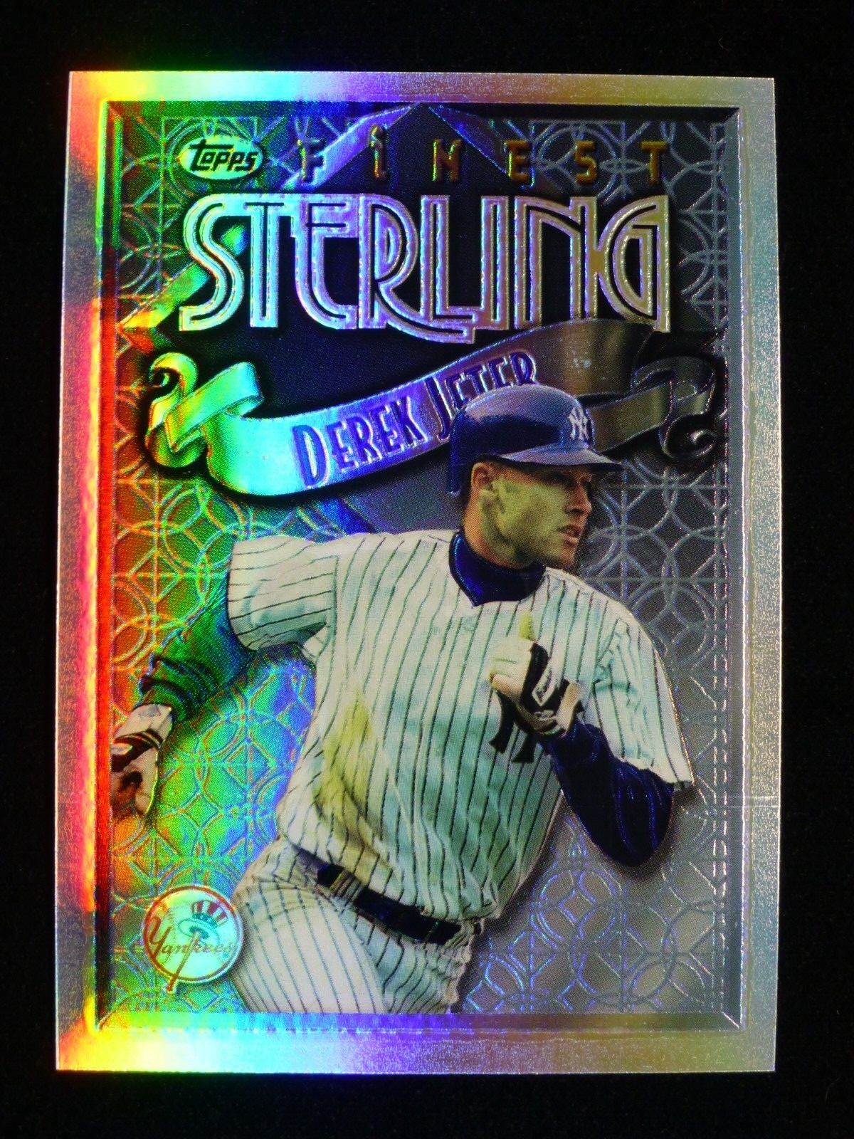 1996 Finest #350 Derek Jeter Refractor. Yankees