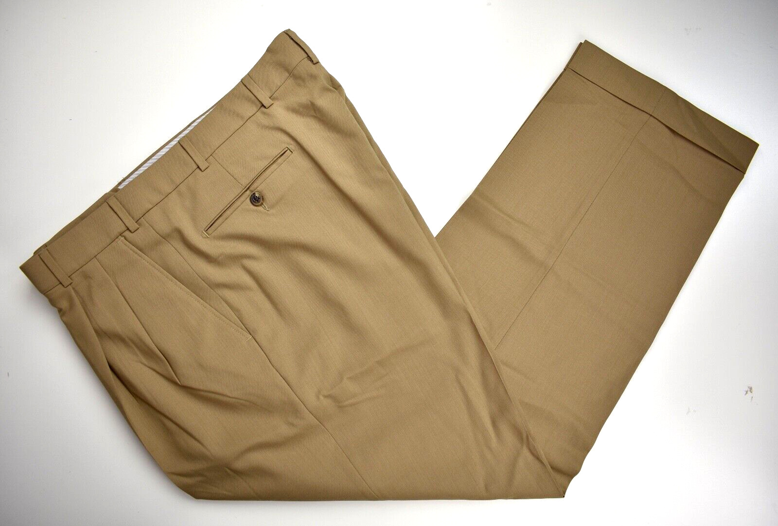 Ballin Classic Comfort "Eze" Solid Brown 100% Woo… - image 1