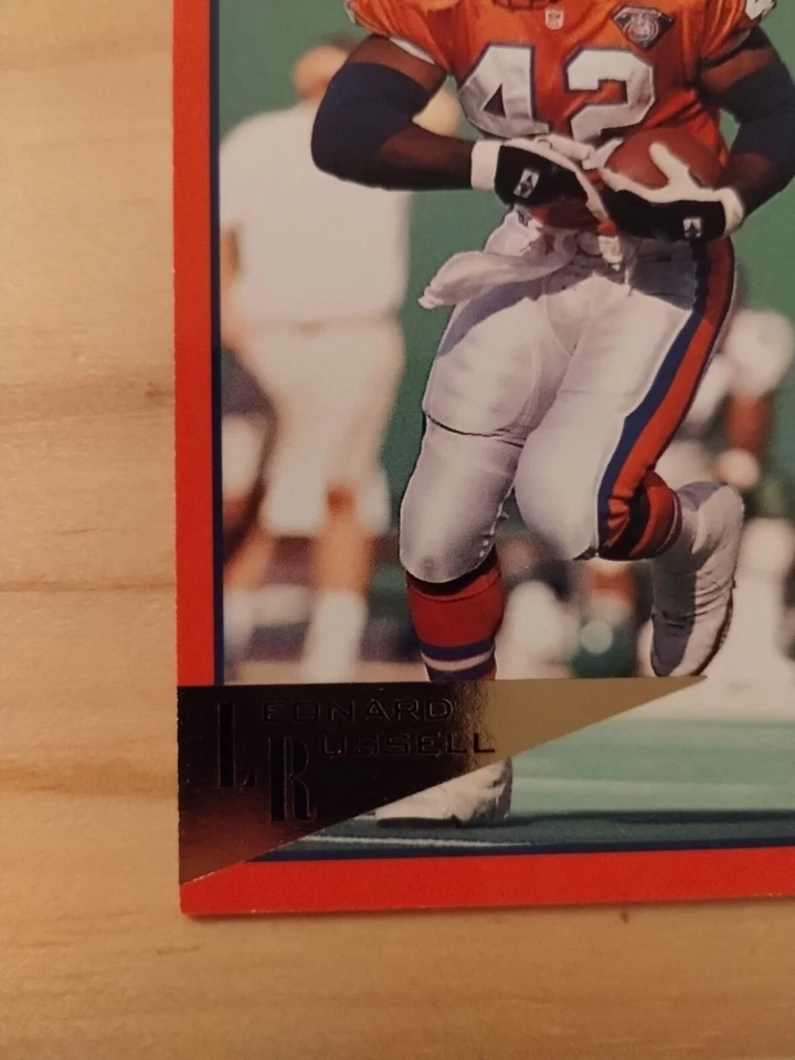 1995 Classic NFL Experience - #31 Leonard Russell - Image 3 of 4