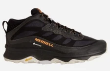 14 Merrell Moab Speed MID GTX Men’s Black Trail Running Hiking Boots J135409