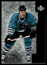 1997-98 Upper Deck Black Diamond #68 John MacLean San Jose Sharks Hockey Card