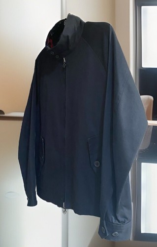 Marc By Marc Jacobs Black Jacket W/Red Plaid Collar Accent Zip Up Size M - Picture 6 of 6