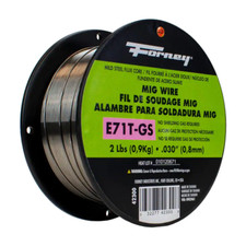 Forney 0.030 In. Dia Flux Core Mild Steel MIG Wire 2 Lb. Spool