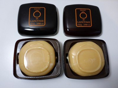 O de Lancome Parfums Paris Savon 2 x 110 Gr. Seife Soap OVP Vintage Rarität