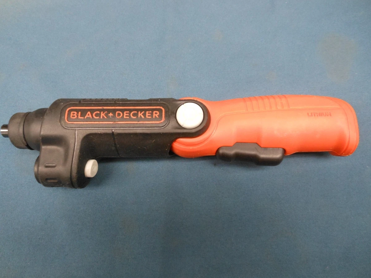 BLACK DECKER 4V MAX Cordless Screwdriver with LED Light BDCSFL20