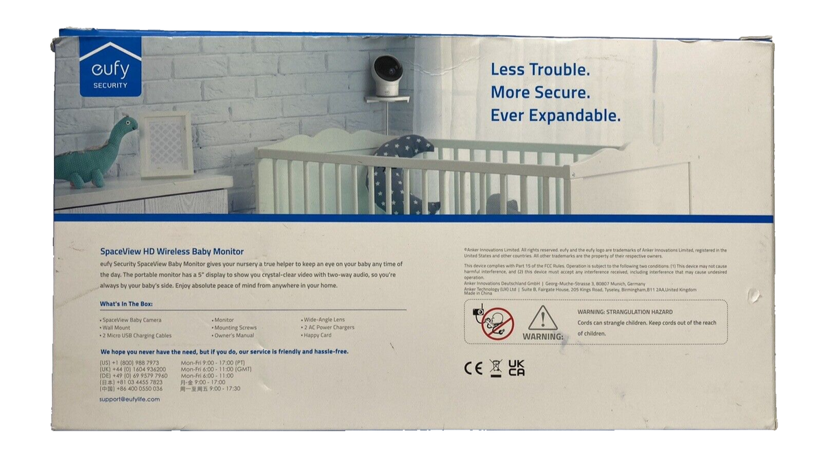 Spaceview Monitor Eufylife Baby Monitor Eufy Baby Smart Sock Baby